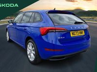 Used Skoda Scala SE L 108 HP (79 kW) 2023 Blue Hatchback