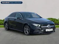 Used Mercedes A180 AMG line 2021 Black Sedan