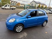 Begagnad Nissan Micra Acenta 2011 Blå Halvkombi