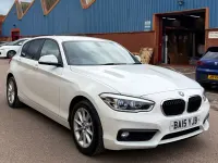 Used BMW 118 Sport Line 2015 White Hatchback