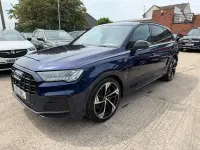Used Audi Q7 Black Edition 286 HP (210 kW) 2021 Blue SUV