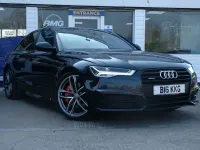 Used Audi A6 Black Edition 320 HP (235 kW) 2015 Blue Sedan