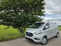 Used Ford Transit Custom Limited 130 HP (95 kW) 2022 Silver Van