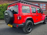 Used Jeep Wrangler Night Eagle 272 HP (200 kW) 2021 Red SUV
