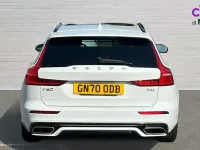 Used Volvo V60 R-Design 190 HP (139 kW) 2020 White Estate