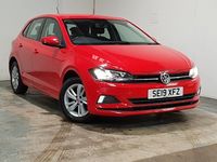 Used VW Polo SE 95 HP (69 kW) 2019 Red Hatchback