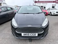 Used Ford Fiesta Zetec 2015 Black Hatchback