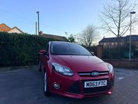 Used Ford Focus Zetec 2014 Red Hatchback