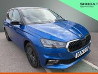 Used Skoda Fabia Colour Edition 85 HP (62 kW) 2024 Race blue metallic black magic pearl effect Hatchback