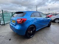 Used Mercedes A180 109 HP (80 kW) 2014 Blue Hatchback
