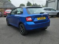 Used Skoda Fabia 2018 Blue Hatchback