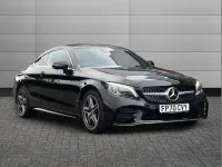 Used Mercedes C300 AMG Line Premium 254 HP (186 kW) 2020 Black Coupe