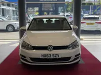 Used VW Golf VII SE 122 HP (89 kW) 2013 White Hatchback