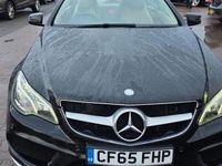 Used Mercedes E220 AMG Line Premium 177 HP (130 kW) 2016 Black Coupe