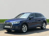 Used Audi Q5 S-Line 190 HP (139 kW) 2019 Blue SUV