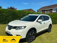 Used Nissan X-Trail N-TEC 130 HP (95 kW) 2016 Pearl white metallic SUV