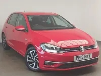 Used VW Golf VII Match 130 HP (95 kW) 2019 Red Hatchback
