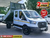 Used Ford Transit S 130 HP (95 kW) 2021 White Cabriolet