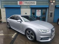 Used Audi A4 S-Line 2018 Silver Sedan