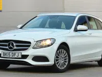 Used Mercedes C220 Executive 170 HP (125 kW) 2015 White Estate