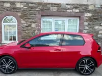 Used VW Golf VII GTD 181 HP (133 kW) 2014 Red Hatchback