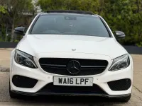 Used Mercedes C250 AMG Line Premium Plus 204 HP (150 kW) 2016 White Sedan