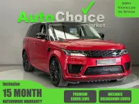 Używany Land Rover Range Rover Sport Autobiography Dynamic 2018 Czerwony SUV