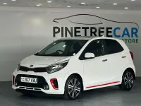 Used Kia Picanto GT-Line S 83 HP (61 kW) 2017 White Hatchback