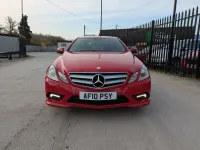 Used Mercedes E350 2010 Red Coupe