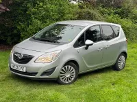 Used Vauxhall Meriva S 2013 Silver MPV