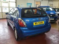 Used Kia Rio 109 HP (80 kW) 2011 Blue Hatchback