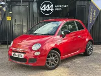 Used Fiat 500S S 2014 Red Hatchback