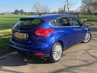 Used Ford Focus Titanium X 125 HP (91 kW) 2015 Blue Hatchback