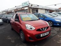 used Nissan Micra 1.2 Visia 5-Door From £6,495 + Retail Package