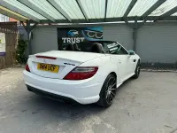 Used Mercedes SLK200 AMG 184 HP (135 kW) 2014 White Cabriolet