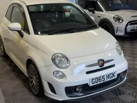 Used Abarth 595 Turismo 160 HP (117 kW) 2015 White Hatchback