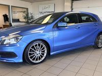 Used Mercedes A200 AMG 136 HP (100 kW) 2014 Blue Hatchback