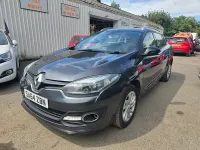Used Renault Mégane GrandTour Dynamique 108 HP (79 kW) 2014 Grey Estate