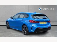 Used BMW 118 M Sport 136 HP (100 kW) 2023 Blue Hatchback