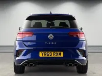 Used VW T-Roc R 300 HP (220 kW) 2019 Lapiz blue metallic/lapiz blue metallic SUV