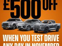 New Ssangyong (KGM) Musso 199 HP (146 kW) 2025 Black Pickup