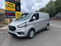 Used Ford Transit Custom Limited 130 HP (95 kW) 2022 Silver Van