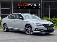 Gebraucht Skoda Superb SportlinePlus 190 PS (139 kW) 2021 Grau Kleinwagen