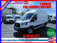 Used Ford Transit 130 HP (95 kW) 2019 White Van