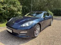 Used Porsche Panamera 4S 2009 Blue Sedan
