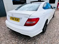 Second-hand Mercedes C250 Sport Edition 204 CP (150 kW) 2014 Alb Coupe