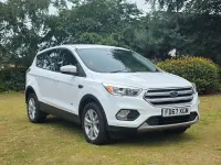 Used Ford Kuga Zetec 150 HP (110 kW) 2018 White SUV