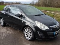 Used Vauxhall Corsa Active 2012 Black Hatchback
