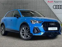 Used Audi Q3 Black Edition 150 HP (110 kW) 2022 Blue SUV