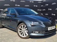 Used Skoda Superb SE L Executive 150 HP (110 kW) 2018 Grey Hatchback